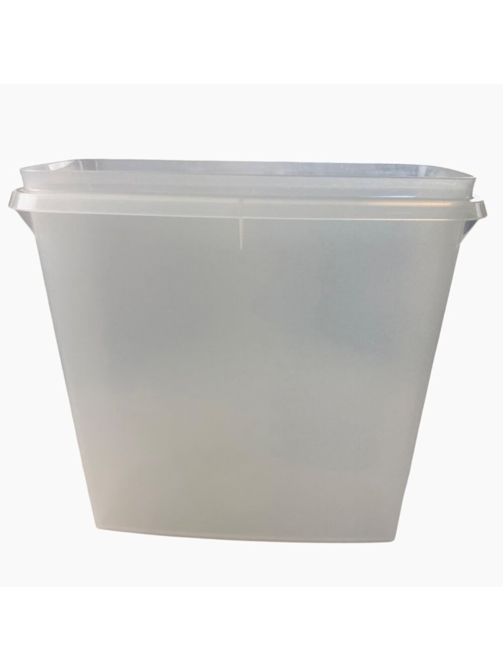 Vintage Tupperware Cereal Keeper Replacement Base ONLY Sheer Clear #469-21 2-Qt